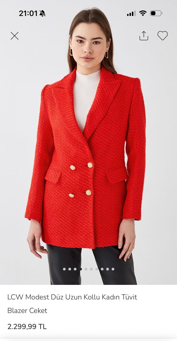 Kırmızı ceket - Görsel 2