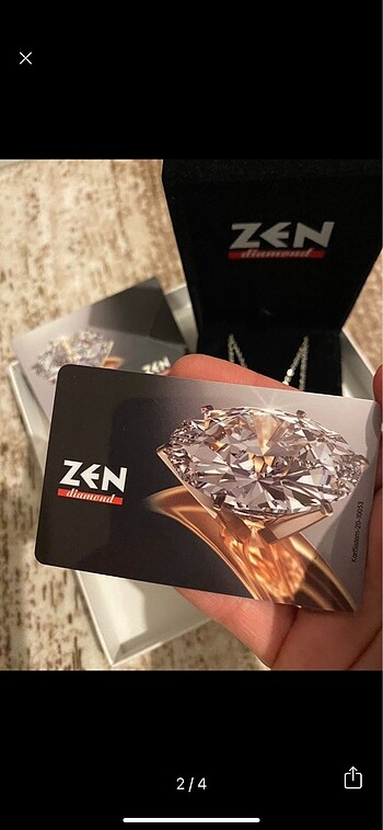 Beden Zen Pırlantalı Saat Kolye