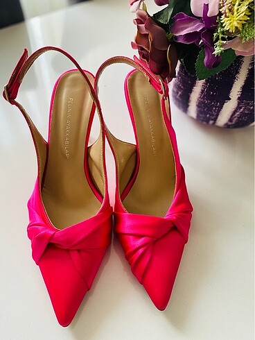 40 Beden pembe Renk Stiletto