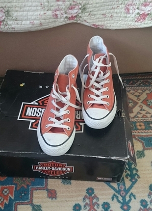 38 Beden turuncu Renk Orjinal converse