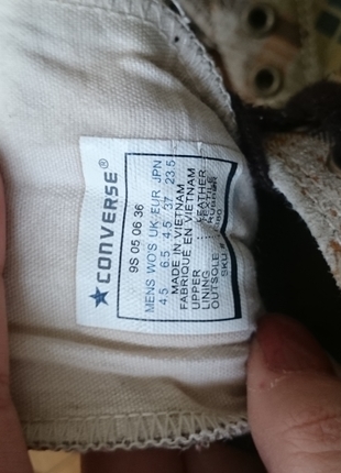 37 Beden Converse ayakkabı 
