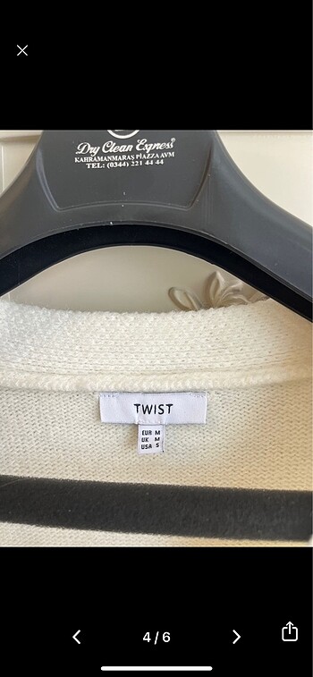 m Beden Twist Hırka