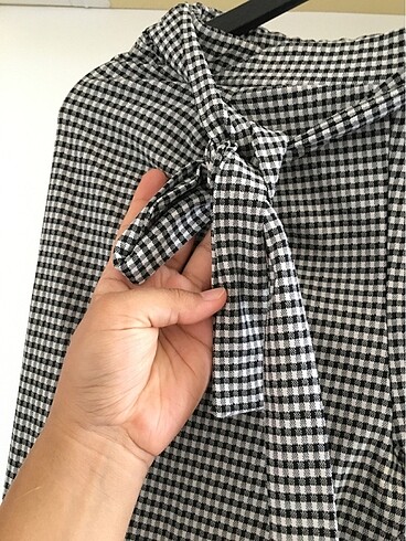 38 Beden Kareli Likralı Pantolon