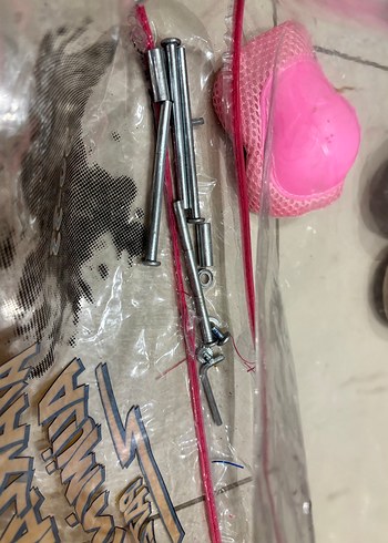 Beden Pembe Bağcıklı kız Paten ve Koruyucu Seti
