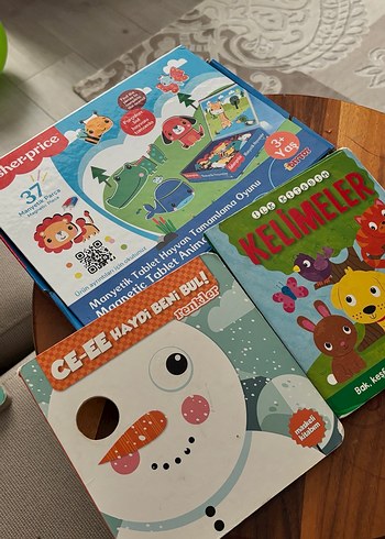Manyetik Tablet Hayvan Temalı Kelimeler Kitabı