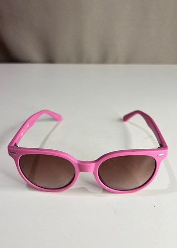Parizyen Stil Parlak Pembe kız çocuk Güneş Gözlüğü - Görsel 4