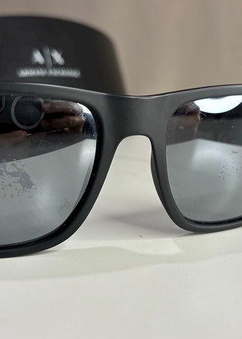 Erkek Siyah Minimalist Güneş Gözlüğü - Görsel 2