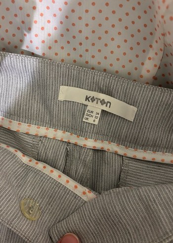 Gri Keten Kadın Blazer Ceket takım - Görsel 4