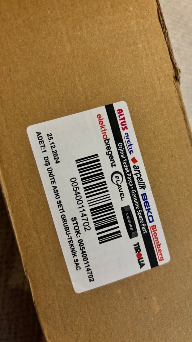 Klima ayağı yeni kullanılmamış - Görsel 4