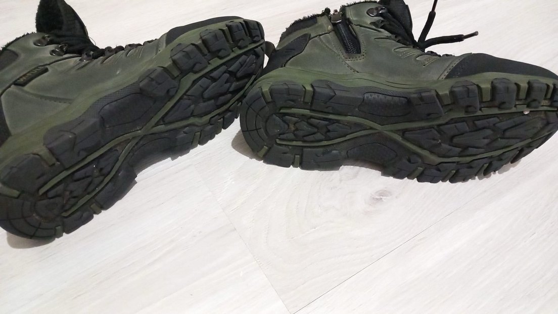 Gri Kamuflajlı Bağcıklı Erkek Outdoor Bot - Görsel 3