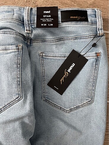 28 Beden mavi jean