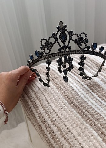  Beden Lacivert Boncuklu Kına Tacı