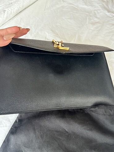  Beden siyah Renk Saint Laurent Clutch