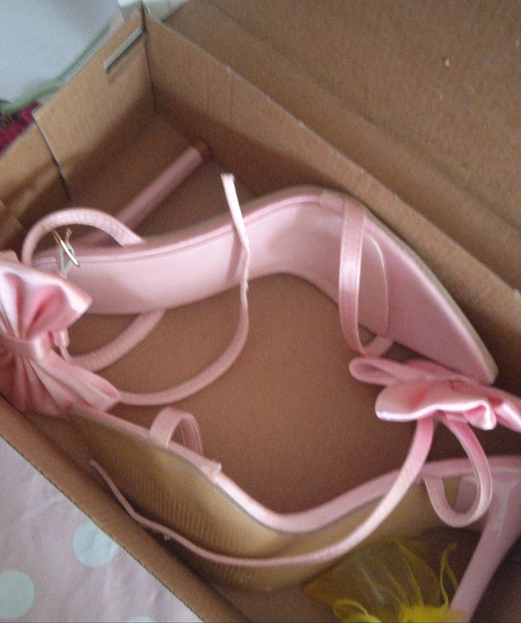 Pembe Fiyonklu İnce Topuklu Kadın Ayakkabı - Görsel 5