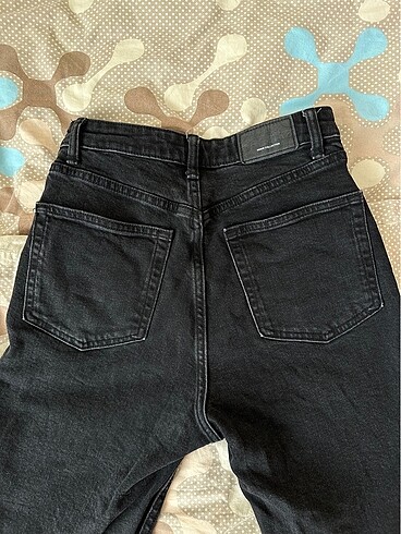 36 Beden siyah Renk Bershka mom slim jean