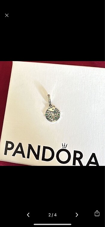 Pandora aile ağacı charm