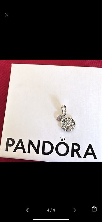 m Beden Pandora aile ağacı charm