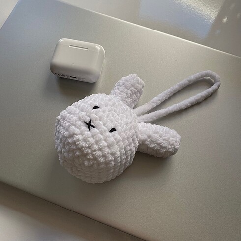 Handmade Miffy crochet çanta aksesuarı
