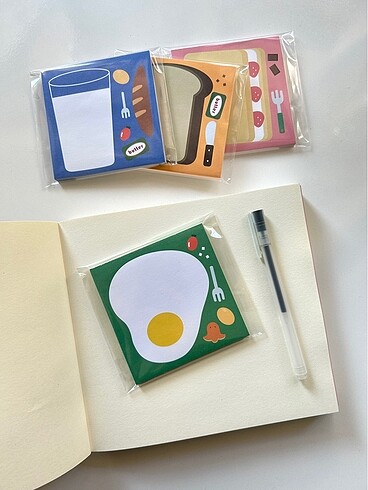 fried egg kare notepad