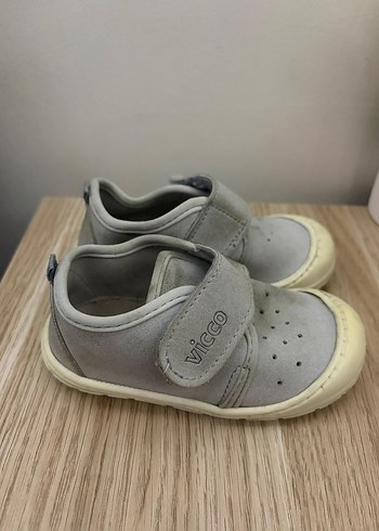 Gri Erkek Bebek İlk Adım Ayakkabısı Vicco - Görsel 2