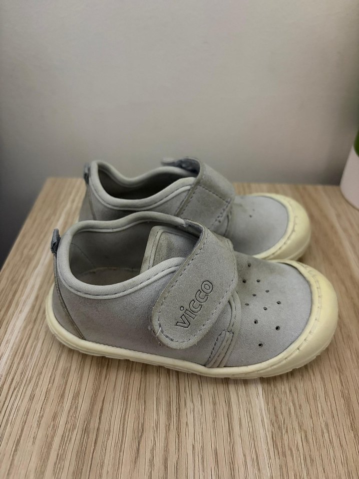 Gri Erkek Bebek İlk Adım Ayakkabısı Vicco - Görsel 2