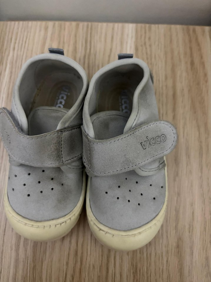Gri Erkek Bebek İlk Adım Ayakkabısı Vicco - Görsel 4