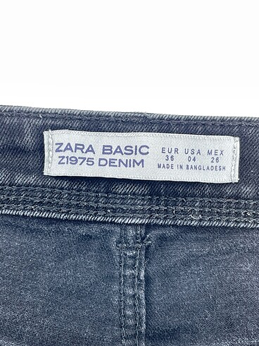 36 Beden siyah Renk Zara Jean / Kot %70 İndirimli.