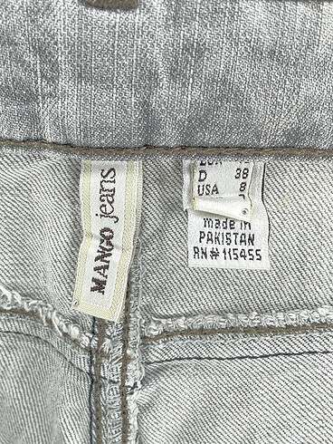 40 Beden gri Renk Mango Mini Şort %70 İndirimli.
