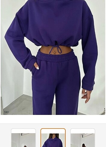 Trendyol & Milla Şardonlu eşofman takimi