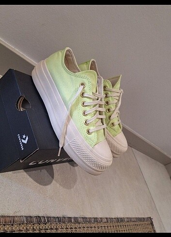 36 Beden yeşil Renk Converse