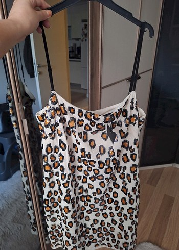 twist pul payet elbise - Görsel 3