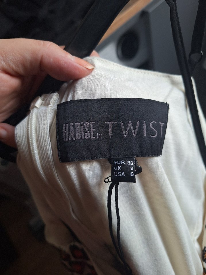 twist pul payet elbise - Görsel 4