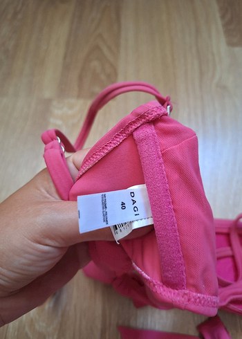 l Beden pembe Renk dagi bikini takimi