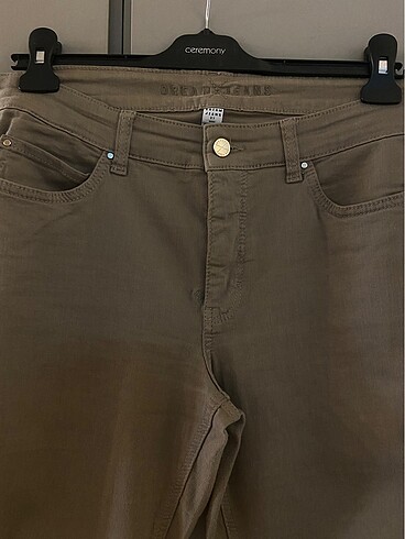 44 Beden haki Renk Mac Jean 44 beden jean