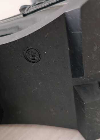 Kadın Siyah Rugan Platform Topuklu ayakkabı - Görsel 5