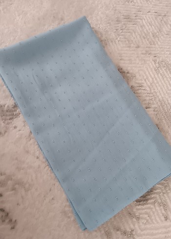 Kadın mavi Şal - Görsel 2