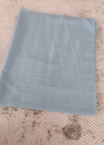 Kadın mavi Şal - Görsel 3