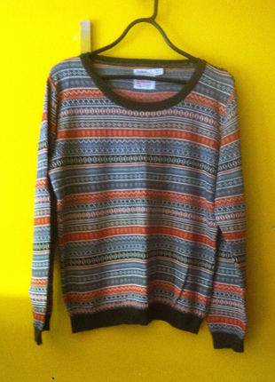 TOPMAN DESENLİ KAZAK