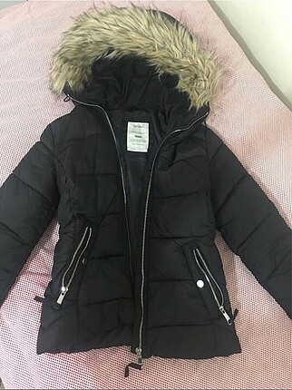 Bershka siyah mont