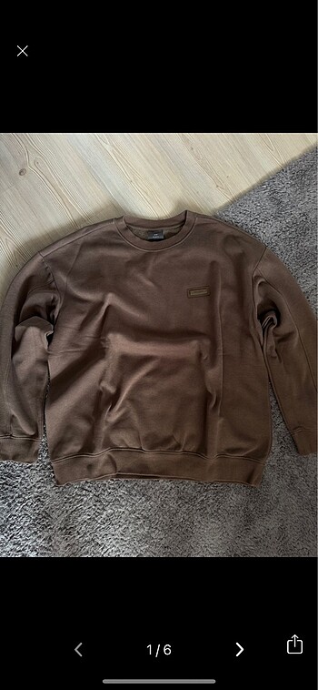 hm kahverengi sweat