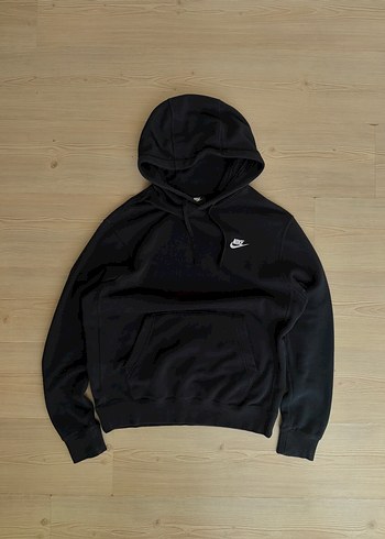 Nike Siyah Club Fleece Sweatshirt