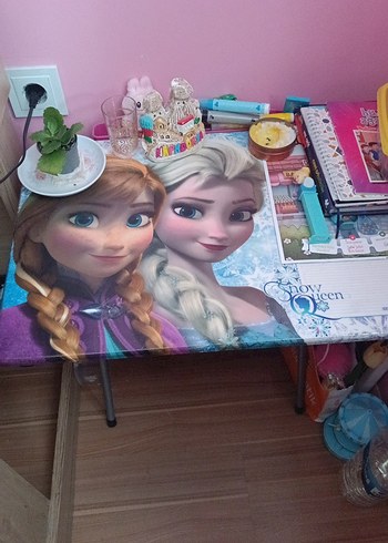 Frozen Temalı Sanat Kitabı Seti - Görsel 2