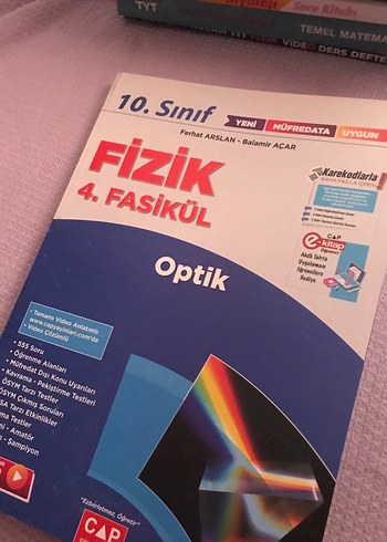 10. Sınıf Fizik 4. Fasikül Optik Kitabı