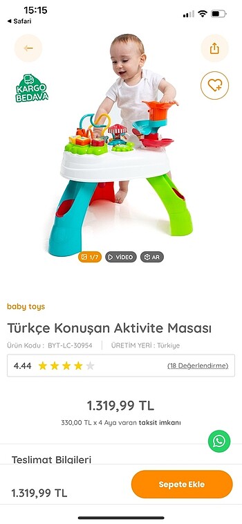 Lc konuşan aktivite masası