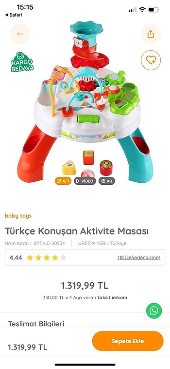 Beden Lc konuşan aktivite masası