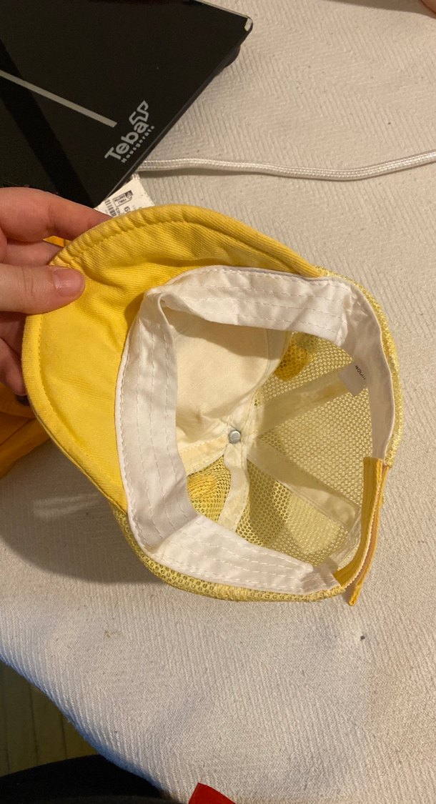 Sarı bebek şapkası - Görsel 2