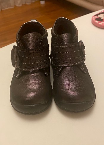 Kız Çocuk Deri İlk Adım Ayakkabısı Tokalı - Görsel 2