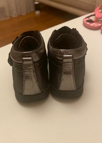 Kız Çocuk Deri İlk Adım Ayakkabısı Tokalı - Görsel 3