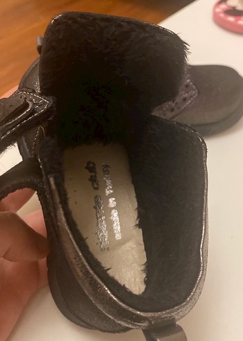 Kız Çocuk Deri İlk Adım Ayakkabısı Tokalı - Görsel 5