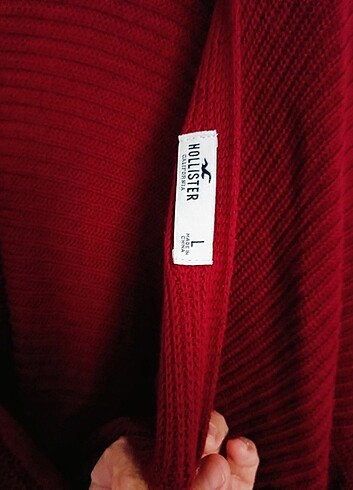 44 Beden bordo Renk Holister triko kazak